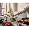image:imageJoseph Joseph Duo 5Piece Utensil Set with Integrated Tool Rests Vibrant Set with Solid amp Slotted Spoons Turners and Ladle Hygienic Design HeatResistant Perfect for Hanging StorageOpal