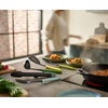 image:imageJoseph Joseph Duo 5Piece Utensil Set with Storage Stand Complete Set with Integrated Tool Rests for Hygiene HeatResistant Nylon Heads Perfect for NonStick Cookware