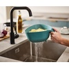 image:imageJoseph Joseph Duo Triangular Colander Food Strainer with Vertical Handle and EasyPour Corners Dark Opal