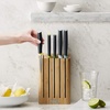 image:imageJoseph Joseph Elevate  6Piece Japanese StainlessSteel Kitchen Knife Set with Slimline Bamboo Block