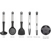 image:imageJoseph Joseph Elevate Fusion 5piece Silicone Utensil Set with Storage Stand5 utensils