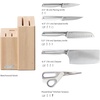 image:imageJoseph Joseph Elevate Fusion 5piece knife cleaver and scissor set with beechwood block5Piece