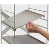 image:imageJoseph Joseph Level Adjustable Tier Free Standing Shoe Rack Organizer storage Durable Shelves and Sturdy Steel Frame holds 12 pairsSingle