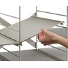 image:imageJoseph Joseph Level Adjustable Tier Free Standing Shoe Rack Organizer storage Durable Shelves and Sturdy Steel Frame holds 12 pairsTriple