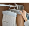 image:imageJoseph Joseph Orderly Set of 2 EasyGrip Pant Hangers One Clip Design for Pants and Skirts with HeavyDuty Rotating Hook
