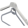 image:imageJoseph Joseph Orderly Set of 2 Long Garment Hangers 2Part Clothes Hanger for Dresses and Jumpsuits with Integrated Strap Hooks
