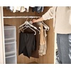 image:imageJoseph Joseph Orderly Set of 2 Long Garment Hangers 2Part Clothes Hanger for Dresses and Jumpsuits with Integrated Strap Hooks