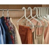image:imageJoseph Joseph Orderly Set of 5 Recycled Plastic AntiTangle Clothes Hangers with Oversized Hooks and NonSlip Grips Ecru