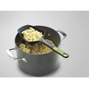 image:imageJoseph Joseph Scoop Plus Colander Spoon DrainerStrainer Scoop Drain and Serve heat resistant up to 200C 392F Dishwasher safe Large BlackGrayGreen