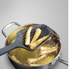 image:imageJoseph Joseph Scoop Plus Colander Spoon DrainerStrainer Scoop Drain and Serve heat resistant up to 200C 392F Dishwasher safe Large BlackGrayGreen