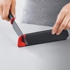 image:imageJoseph Joseph Slice amp Sharpen 6 Chefs Knive and 35 Paring Knife with Sharpening Protective Sheaths Black
