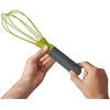 image:imageJoseph Joseph Twist Whisk 2In1 Collapsible Balloon and Flat Whisk Silicone Coated Steel Wire Sky BlueGrayGreen