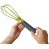image:imageJoseph Joseph Twist Whisk 2In1 Collapsible Balloon and Flat Whisk Silicone Coated Steel Wire Sky BlueGrayGreen Pack of 2