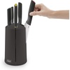 image:imageJoseph Joseph 10527 Elevate Knives Carousel Knife Set with Rotating Storage Stand 6piece Black updatedMulticolour