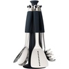 image:imageJoseph Joseph 95029 Elevate 100 Carousel Stainless Steel Kitchen Utensil Set with Rotating Storage Stand 6piece Black