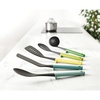 image:imageJoseph Joseph Duo 5Piece Utensil Set with Integrated Tool Rests Vibrant Set with Solid amp Slotted Spoons Turners and Ladle Hygienic Design HeatResistant Perfect for Hanging StorageOpal