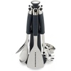 image:imageJoseph Joseph Elevate  Kitchen tools amp gadgets Carousel 6Piece Utensil Set with rotating stand Ergonomic silicone handles non stick head Sage GreenBlack