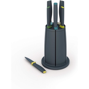image:imageJoseph Joseph 10527 Elevate Knives Carousel Knife Set with Rotating Storage Stand 6piece Black updatedOpal