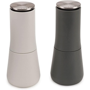 image:imageJoseph Joseph 20191 Milltop Wood Nonspill Kitchen Salt Mill WoodGray