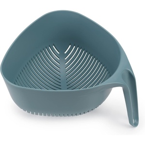 image:imageJoseph Joseph Duo Triangular Colander Food Strainer with Vertical Handle and EasyPour Corners Dark Opal