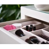 image:imageJoseph Joseph 75005 Viva Makeup Cosmetic Storage Organizer with Drawer Large with Mirror Shell Cream7pc Organiser