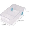 image:imageJoseph Joseph FridgeStore Fridge Storage Bin Large ClearBlueLarge Bin