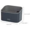 image:imageJoseph Joseph SinkStore Tiered Sink Tidy Caddy Kitchen Sink Organizer NonSlip Plastic AnthracitePlastic