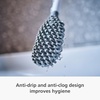 image:imageJoseph Joseph Flex TriBlade Toilet Brush with Compact Holder Replaceable HeadRegular