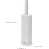 image:imageJoseph Joseph Flex TriBlade Toilet Brush with Compact Holder Replaceable HeadRegular
