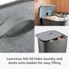image:imageJoseph Joseph Tota 2 Laundry Hamper 90L Triple Sorter Removable Bags