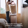 image:imageJoseph Joseph Tota 2 Laundry Hamper with Lid 60L Removable Bags