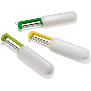 image:imageJoseph Joseph SlideStore Retractable Vegetable Peelers 3Piece Set