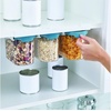 image:imageJoseph Joseph CupboardStore Airtight Easy Pour Food Container 3M Tape Undershelf Storage Hanger 3Piece Set  Large OpalOpal