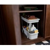 image:imageJoseph Joseph CupboardStore Large EasyAccess Wheeled Storage Caddy  UnderSink Kitchen Organizer Made from Recycled Plastic2Tier