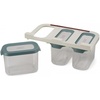 image:imageJoseph Joseph CupboardStore Airtight Easy Pour Food Container 3M Tape Undershelf Storage Hanger 3Piece Set  Large OpalOpal